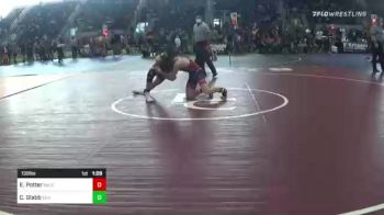 132 lbs Round Of 64 - Evan Potter, Salem Elite vs Cameron Glabb, Silverback WC