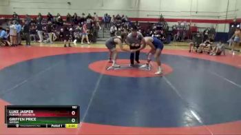 182 lbs Round 2 - Luke Jasper, Mortimer Jordan HS vs Griffen Price, Hayden