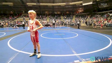 58 lbs Consolation - Hutch Landrum, Hurricane Wrestling Academy vs Jackson Parker, Lions Wrestling Academy