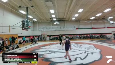 135-160 lbs Cons. Round 3 - Austin Swink, Powell Wrestling Club vs Nicholas Arends, Thermopolis Wrestling Club