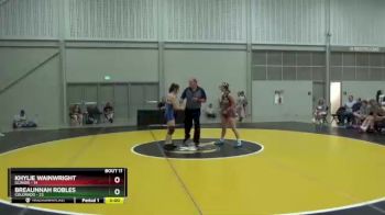 122 lbs Placement Matches (8 Team) - Khylie Wainwright, Illinois vs Breaunnah Robles, Colorado