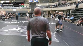 285 lbs Round 1 (4 Team) - Tanner Zastoupil, Evansville, WI vs Henry Hoffman, Pierz, MN