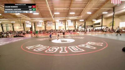 63.6 lbs Rr Rnd 2 - Caleb Romero, Rampage vs Sammuel Hatcher, Clinic Wrestling FXGB