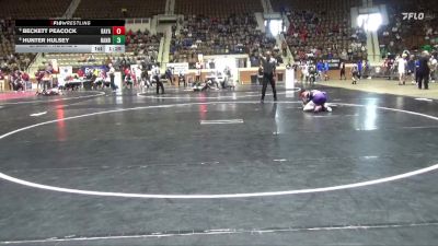 1A-4A 120 Champ. Round 2 - Beckett Peacock, Bayside Academy vs Hunter Hulsey, Ranburne