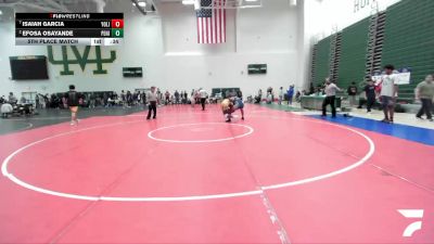 175 lbs 5th Place Match - Efosa Osayande, Peninsula vs Isaiah Garcia, Yorba Linda