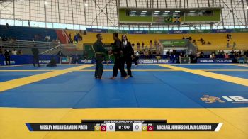Michael Jemerson Lima Cardoso vs Wesley Kauan Gambini Pinto 2026 Brasileiro Jiu-Jitsu IBJJF