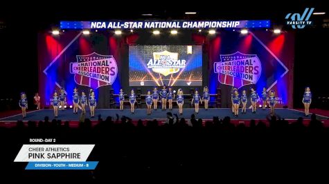Cheer Athletics - Pink Sapphire [2025 L1 Youth - Medium - B Day 2] 2025 NCA All-Star National Championship