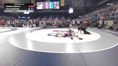 106 lbs Semis - Vincent DeMarco, IL vs Ace Schweitzer, NE