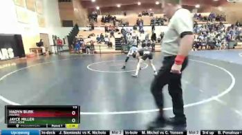 113 lbs Quarterfinal - Jayce Miller, Sweet Home vs Hadyn Burk, Mazama