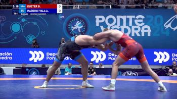 125 kg Finals 1-2 - Benjamin Allen KUETER, United States vs Amirreza Fardin MASOUMI VALADI, Iran