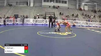120 lbs Consolation - Kaiden Ballinger, FL vs Ryan Phillips, FL