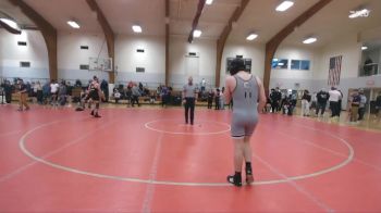 150 lbs Champ. Round 1 - Sam Bossart, Linsly School vs Blake Maury, Kiski School