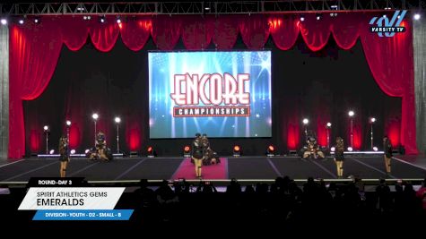 Spirit Athletics Gems - Emeralds [2023 L1 Youth - D2 - Small - B Day 3] 2023 Encore Grand Nationals