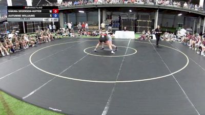 190 lbs Kimura Segerson-Hutter, Wisconsin vs Autumne Williams, Illinois