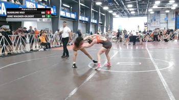 132 lbs Rr Rnd 2 - Madeline Ngo, MetroWest United vs June Wagner-Gilbert, Indiana Outlaws Teal