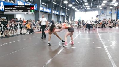 132 lbs Rr Rnd 2 - Madeline Ngo, MetroWest United vs June Wagner-Gilbert, Indiana Outlaws Teal