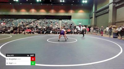 125 lbs Consi Of 8 #2 - Gage Singleton, Oregon State vs Ane'e Vigil, Clackamas