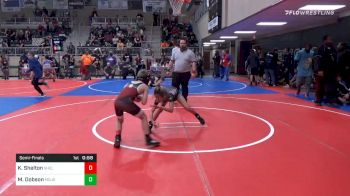 70 lbs Semifinal - Kannon Shelton, Shelton Wrestling vs Macy Dobson, Mojo Grappling