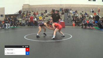 53 kg Consi Of 8 #1 - Camille Fournier, Team Texas vs Jazmin Mercado, Team Washington