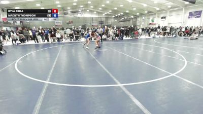 145 lbs Champ. Rd Of 32 - Madilyn Thompson, Champions Wrestling Club vs Ryla Arila, Indiana
