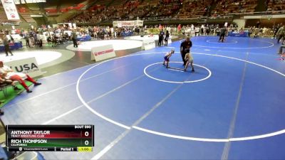 53 lbs Cons. Round 4 - Rich Thompson, California vs Anthony Taylor, Tracy Wrestling Club