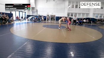 157 lbs Consi Of 8 #2 - PJ Murphy, Southern Illinois vs Cody Hamilton, Clarion