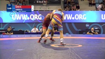 60 kg 1/8 Final - Nurassyl Serik, Kazakhstan vs Daniel Marian Sandu, Romania