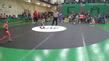 40 lbs Rr Rnd 2 - Ryann Livingston, Rhinos vs Greg Henry, Seymour Youth Wrestling Club