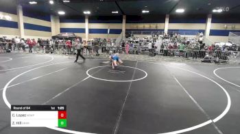 123 lbs Round Of 64 - Christopher Lopez, Newport Harbor HS vs Zane Hill, Grants Pass WC (GPWC)