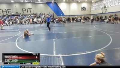 50 lbs Semifinal - Emmitt Hazen, Pleasant Grove/TUG vs Knox Staheli, Bear River Wrestling Club