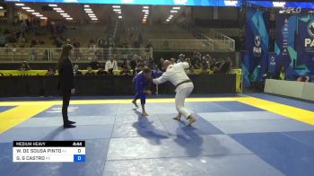 WENDERSON DE SOUSA PINTO vs GREGORIO G CASTRO 2024 Pan Jiu Jitsu IBJJF Championship
