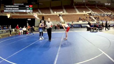 D1-138 lbs Champ. Round 1 - Stephen Roman, Chandler High School vs Justin Beauvais, Mountain View (Mesa) High School