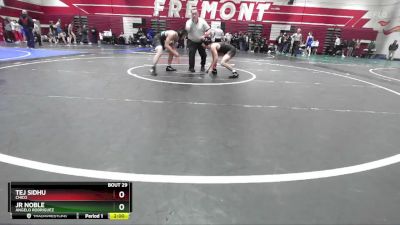 120 lbs Champ. Round 1 - Jr Noble, Angelo Rodriguez vs Tej Sidhu, Chico