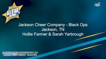 Jackson Cheer Company - Black Ops [2026 L4 Senior - D2 Day 1] 2026 UCA & UDA All Star Nationals