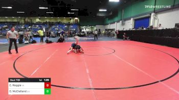 138 lbs Round Of 32 - Cale Roggie, VA vs David McClelland, OH