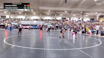 Girls 107 lbs Cons. Round 3 - Ashleigh Fevold, Green Hill High School vs Reagan Patrum, Riverdale High School