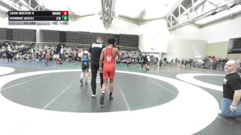 121 lbs Rr Rnd 9 - Leon Melton II, Warhawks Wrestling Inc. - MSE vs Dominic Bucci, Cordoba Trained - MSE