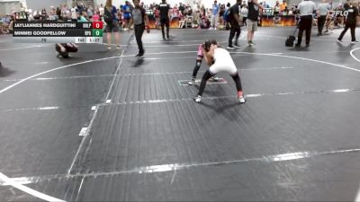 70 lbs Semis (4 Team) - Minmei Goodfellow, RPA vs Jayliannes Hardguittini, R&R Ladies Purple