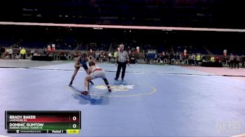 D2-120 lbs Semifinal - Brady Baker, Lakeshore HS vs Dominic Gumtow, Warren Woods-Tower HS