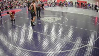 215 lbs Champ. Round 2 - John Paul Workman, Richland vs Harland Warrior, Capital