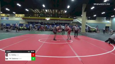 235 lbs Consi Of 16 #1 - Cap Holley, South Carolina vs Mario Cabrera, Ottawa - Arizona