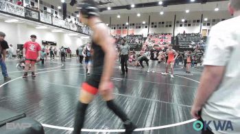 119 lbs Consi Of 4 - Brighton Harp, Tahlequah Wrestling Club vs Zacharia Felts, Fort Gibson Youth Wrestling