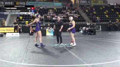 180 lbs Cons. Round 1 - Jade Herzer, Wisconsin Stevens Point vs Hazel Dahlquist, Elmira College