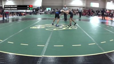 165 lbs Cons. Round 2 - Cayden Strong, Grand Valley State vs Dustin Mallory, Davenport University