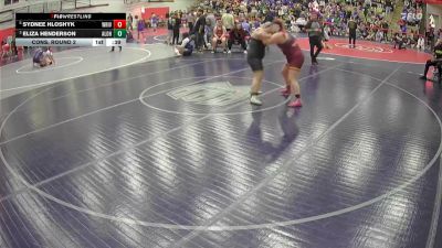 235 lbs Cons. Round 2 - Sydnee Hloshyk, White River vs Eliza Henderson, Aloha