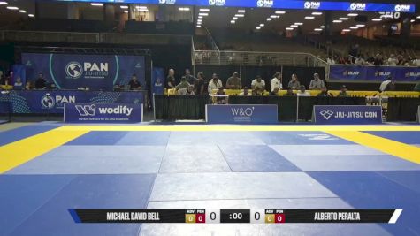 Alberto Peralta vs Michael David Bell 2026 Pan Jiu Jitsu IBJJF Championship