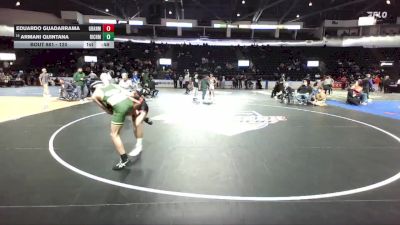 120 lbs Cons. Round 3 - Eduardo Guadarrama, Granger vs Armani Quintana, Richland