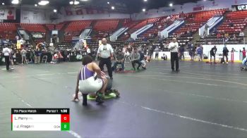 215 lbs 7th Place Match - Jonathan Fraga, Eagle Empire vs Latham Perry, Imlaycity