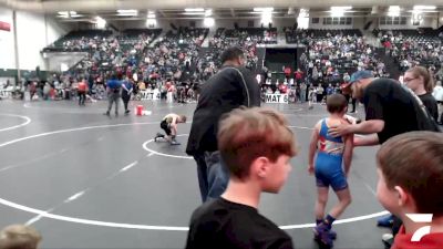 82 lbs Champ. Round 1 - Eastyn Heusinkvelt, St.Paul Youth Wrestling vs Mallet Arvdal, Sutherland Wrestling Club