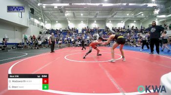 126 lbs Consi Of 4 - Oliver Wadsworth, Morris Eagle Wrestling Club vs Channing Starr, Broken Arrow Wrestling Club